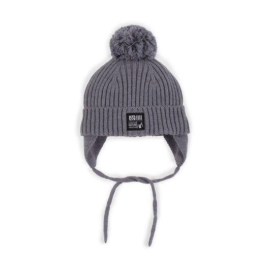 Tuque en tricot Emile bébé Bébé Garcon Gris chiné