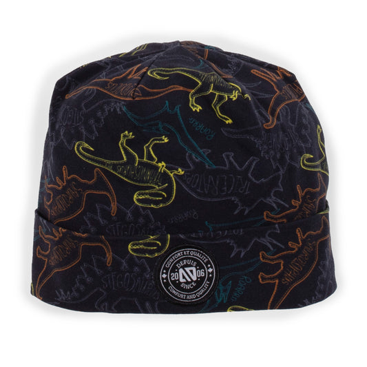 Tuque en jersey doublée en micropolaire  Garçons Noir