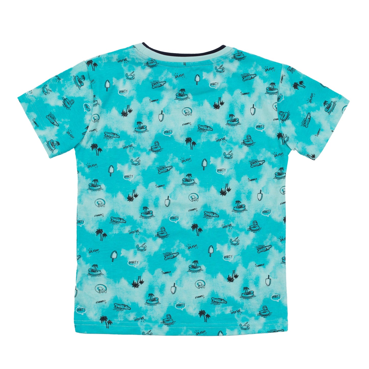 T-shirt  Garçons Turquoise