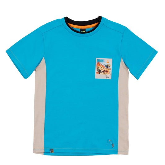 T-shirt  Garçons Bleu
