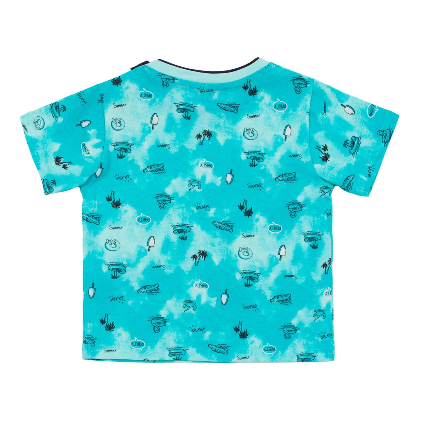 T-shirt  Bébé Garcon Turquoise